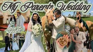 Thumbnail: my parents Wedding Vlog *25 years later * | grwm + after party 🎉 