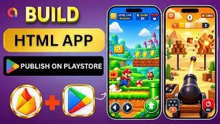 Thumbnail: How I built & Published HTML App to Playstore using AI (No Code, Hindi, 2026)