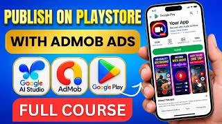 Thumbnail: Build Android App and PUBLISH on Playstore using AI - FULL COURSE 2026