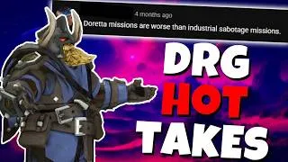 Thumbnail: Reading YOUR Deep Rock Galactic Hot Takes!