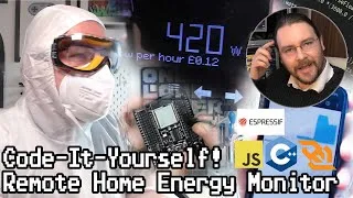 Thumbnail: Code-It-Yourself! Remote Home Energy Monitor with ESP32, Websockets & C++