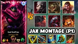 Thumbnail: WILD RIFT | INSANE JAX OUTPLAYS & SOLO KILLS by RANK 1 JAX – PART 1!
