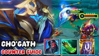 Thumbnail: WILD RIFT | RANK 1 JAX GUIDE: How to COUNTER CHO'GATH – Grandmaster Ranked Game | Season 22