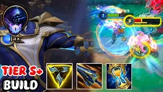 Thumbnail: WILD RIFT | RANK 1 JAX Guide: How to DESTROY AMBESSA with This S+ Tier Build & Runes!