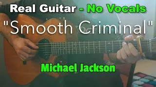 Thumbnail: Smooth Criminal – Michael Jackson (Acoustic Karaoke in Am) | No Vocals • 115 BPM