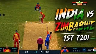 Thumbnail: INDIA vs ZIMBABWE 1st T20I | Real Cricket 24 Gameplay | Epic Cricket Match 🏏