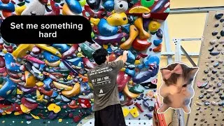 Thumbnail: HARD While… Climbing Hard