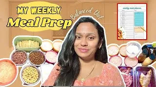 Thumbnail: Weekly Meal Prep & Meal Plan | Full Week High Protein Balanced Diet Plan