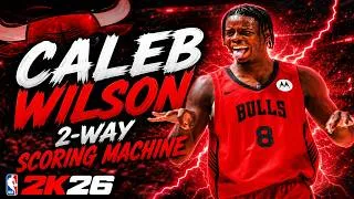 Thumbnail: Best CALEB WILSON BUILD in NBA 2K26