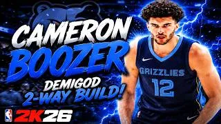 Thumbnail: Best CAMERON BOOZER Build in NBA 2K26