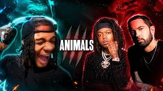 Thumbnail: Gen Z Reacts To JID ft Eminem Animals Pt.1 ! BRAIN OVERLOAD