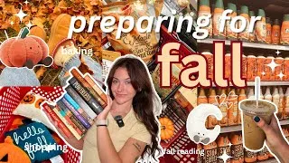 Thumbnail: Preparing for fall 🍂🤎🧸 fall shopping, cozy baking, diy nails