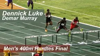 Thumbnail: CRASH AT THE LINE! Dominican Dennick Luke 49.38 Wins 400mH Before Falling Hard! | Velocity Fest 19