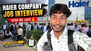 Thumbnail: Haier company main diya interview🙂 || JAY KATARIA || #trending #dailyvlog #vlog #vlogging #support 