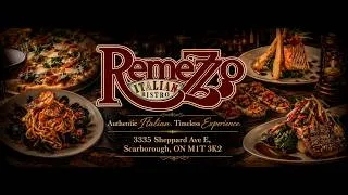 Thumbnail: 🥩🔪😳 FANCY or PLAIN ? - Remezzo Italian Bistro Restaurant Review - Scarborough