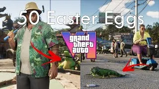 Thumbnail: 50 Easter Eggs in the screenshots of GTA 6