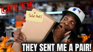 Thumbnail: WAIT WHAT! THEY ACTUALLY SENT ME A PAIR! UNBOXINGS & I FINALLY GOT MY SIZE IN THIS SOLD OUT SNEAKER!