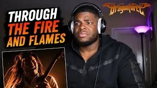 Thumbnail: This was a fast song!| DRAGONFORCE - Through the Fire and Flames (Official Video) REACTION 