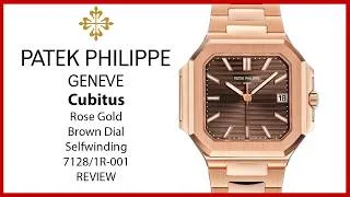 Thumbnail: ▶ Patek Philippe Cubitus Selfwinding Rose Gold Brown Dial 7128/1R-001  - REVIEW