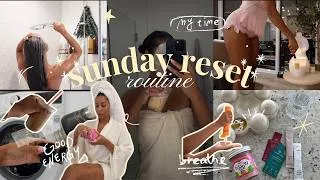 Thumbnail: SUNDAY RESET ROUTINE | deep clean, self-care, sew-in maintenance, soft skin body care routine & MORE