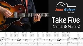 Thumbnail: Take Five Jazz Guitar Lesson - Chords & Melody (Paul Desmond / Dave Brubeck)