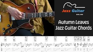 Thumbnail: Autumn Leaves Jazz Guitar Chords (Voicings, Tabs & Comping)