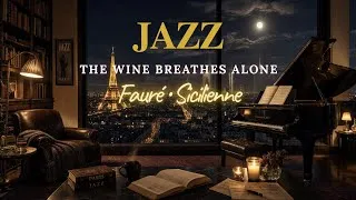 Thumbnail: Rainy Night Jazz 🌧️ The Wine Breathes Alone | Fauré — Sicilienne | Jazzing the Classics
