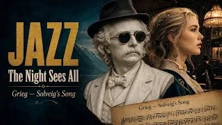 Thumbnail: Jazz Noir 🌙 The Night Sees All | Grieg — Solveig's Song Reimagined | Jazzing the Classic