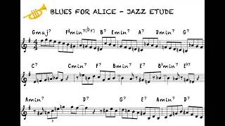 Thumbnail: Blues for Alice: Learn Charlie Parker's Bebop Chorus 1 & 2