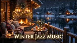 Thumbnail: Winter Coffee Shop Jazz ❄️ Smooth Jazz Instrumental Music for Relaxing, Studying & Sleep