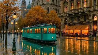 Thumbnail: reminiscent of the autumn of the 1950s, jazz song | nostalgic vintage relaxing piano music