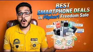 Thumbnail: Best Smartphone Deals in Flipkart Freedom Sale 2026 - Budget to Flagship🔥