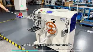 Thumbnail: Auto/Semi-Automatic Electric  Cable Winding Binding Tying Machine Large Wire Coiling Packing Machine