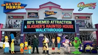 Thumbnail: RETROMANIA 80’s Themed Attraction & Museum ft Slasher’s Haunted House Walkthrough - Branson MO