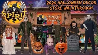 Thumbnail: Spirit Halloween 2026 NEW Halloween Decor Store Walkthrough (Awesome Lineup) 