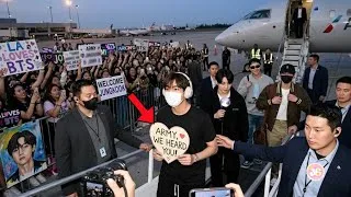 Thumbnail: Taehyung & BTS Land at LAX!—ARMY PANICS Over THIS! What Happened?!
