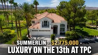 Thumbnail: Inside a $2.775M TPC Summerlin Golf Course Home | Las Vegas Tour