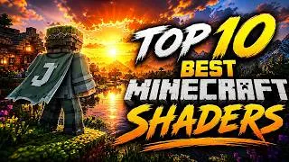 Thumbnail: TOP 10 BEST Minecraft Shaders for ANY PC (Potato to NASA PC)
