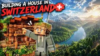 Thumbnail: Building a house in every country in Minecraft EP1 - Switzerland is Beautiful!!
