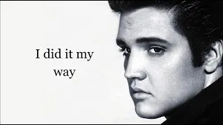 Thumbnail: Elvis Presley - My Way (1977) - Lyrics