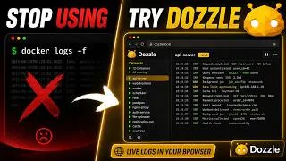Thumbnail: Stop Using docker logs -f — Try Dozzle Instead