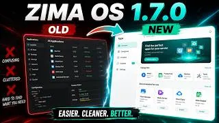 Thumbnail: ZimaOS 1.7.0: The Home Server Finally Feels Easy.