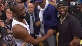 Thumbnail: April 10, 2019 - FSS - Dwyane Wade Ends his Hall of Fame Career with Friends & Fans(@ Brooklyn Nets)