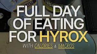 Thumbnail: Full Day of Eating for HYROX