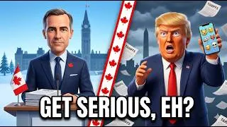 Thumbnail: Carney to Trump: “Get Serious, Eh?” | Canada Trade Satire Song