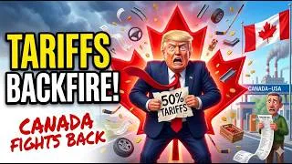 Thumbnail: Trump’s Canada Tariff WAR Backfires? | “The Northern Squeeze” — Satirical Song