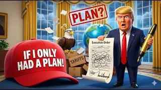 Thumbnail: Trump’s “If I Only Had a Plan” | Brutal 47th President Political Satire Parody Song