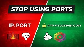 Thumbnail: Stop Exposing Ports - Do This Instead!