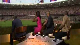 Thumbnail: BBC Commentators, Denise Lewis & Colin Jackson's Reaction To Mo Farah's 5000m Gold !!!