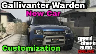 Thumbnail: Gallivanter Warden Customization And Review! GTA Online 